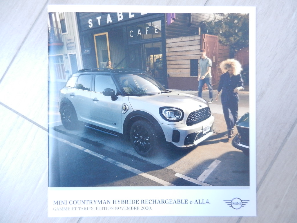Catalogue MINI Countryman Hybride Rechargeable e-ALL4 2020