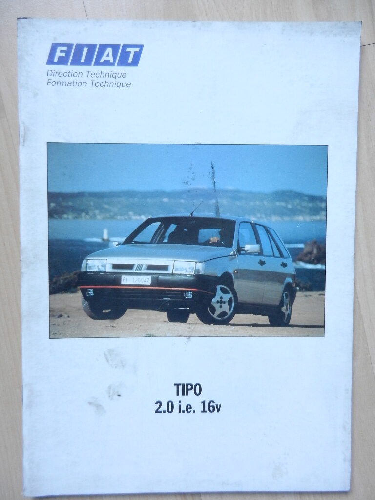 Fiat Tipo 2.0 i.e. 16v livret technique