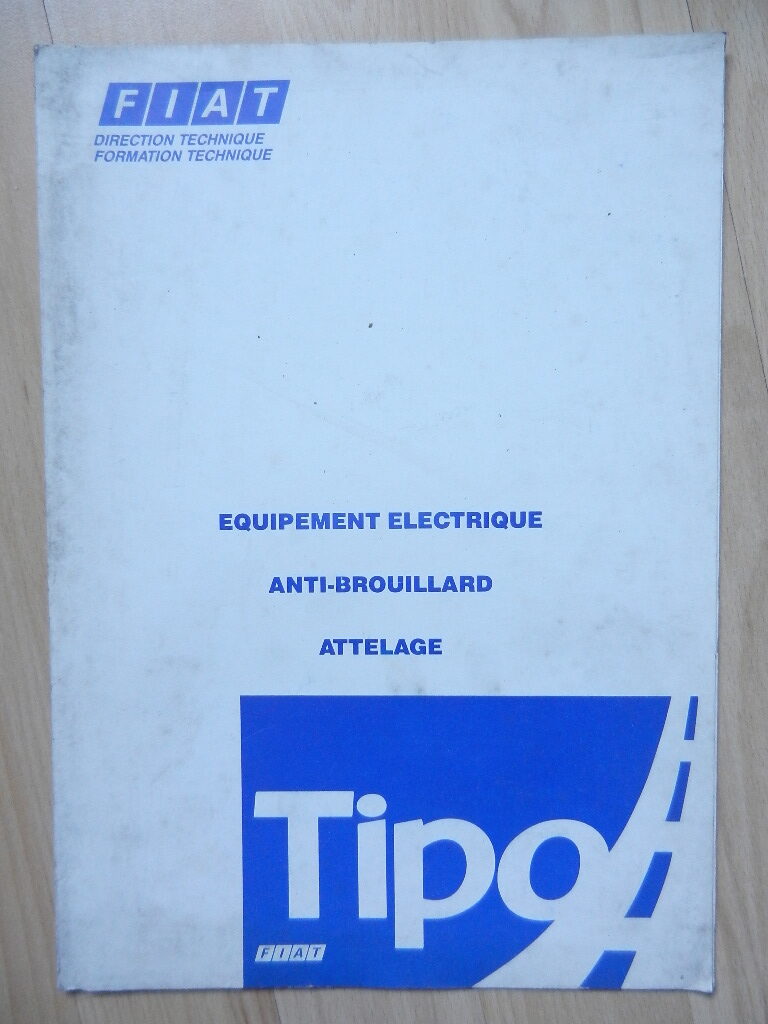 Fiat Tipo équipement électrique, anti brouillard, attelage