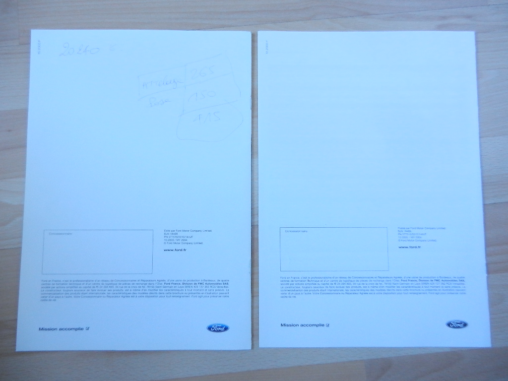 Catalogue Ford Tourneo Connect 2004 – Image 3