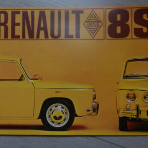 Catalogue Renault R8 S 1969