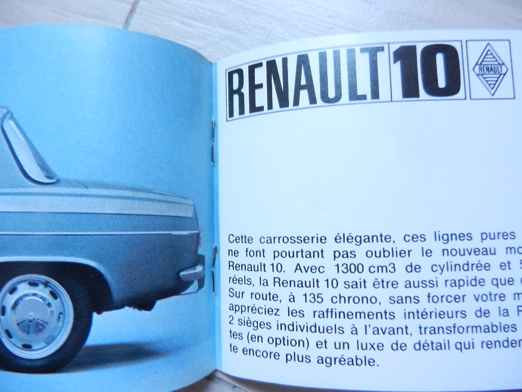 Catalogue Renault gamme 1970 – Image 5