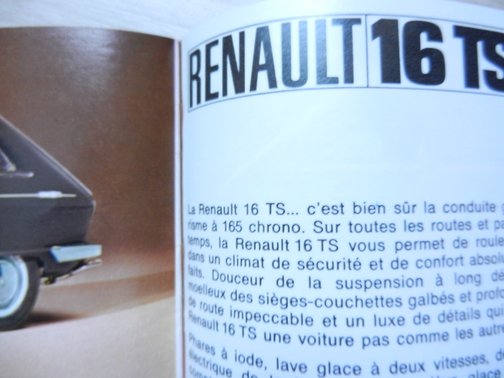 Catalogue Renault gamme 1970 – Image 3