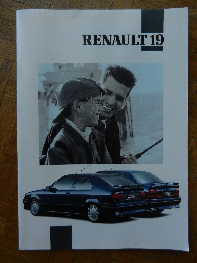 Catalogue Renault 19 08 - 1991 AM 92