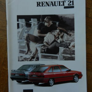 Catalogue Renault 21 R21 berline 07/91 AM 92