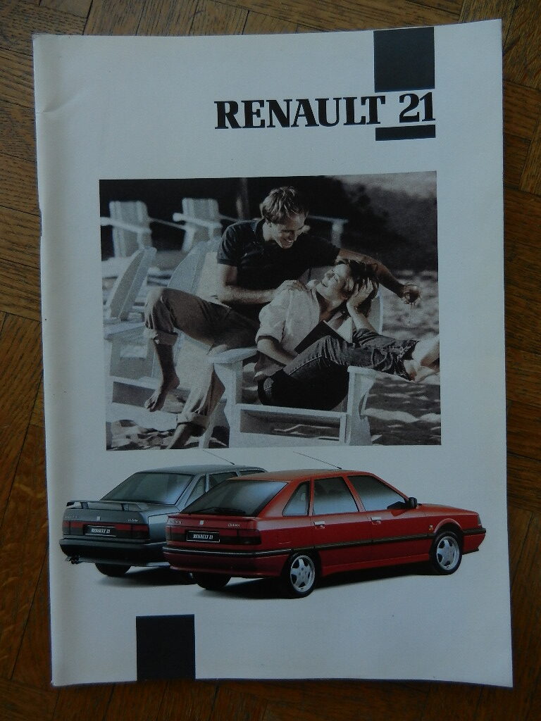 Catalogue Renault 21 R21 berline 07/91 AM 92