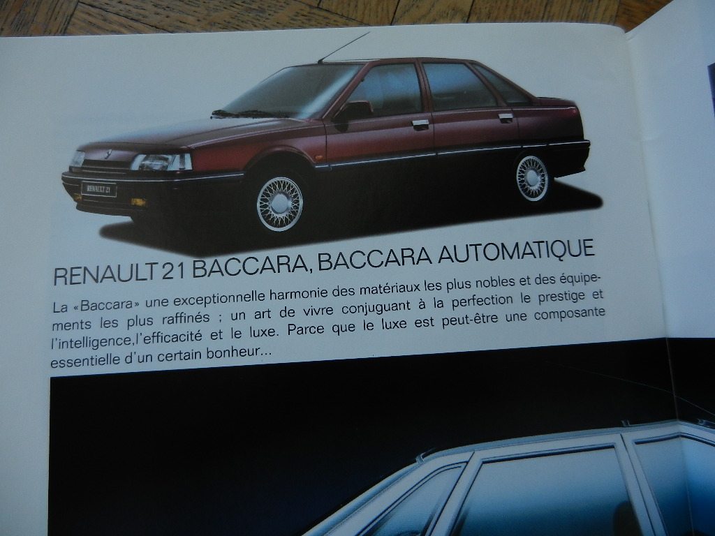 Catalogue Renault 21 R21 berline 07/91 AM 92 – Image 2
