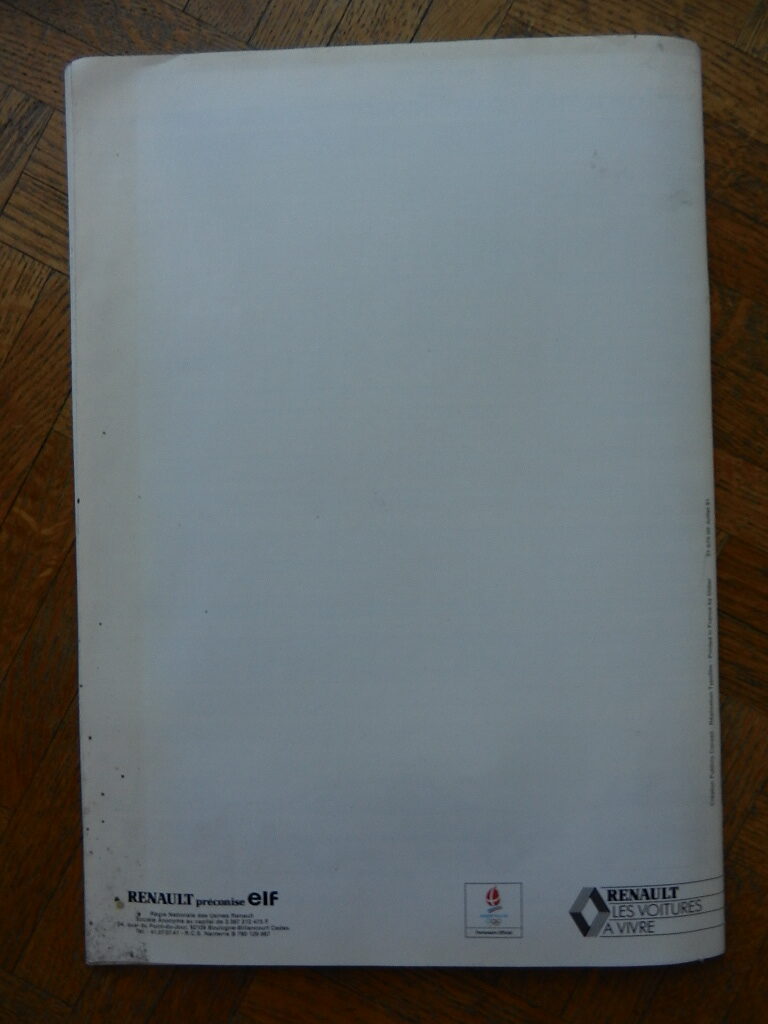 Catalogue Renault 21 R21 berline 07/91 AM 92 – Image 3