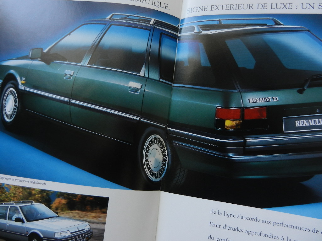 Catalogue Renault 21 R21 Nevada 07/91 AM 1992 – Image 2