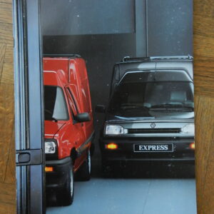 Catalogue Renault Express septembre 1991 AM 92