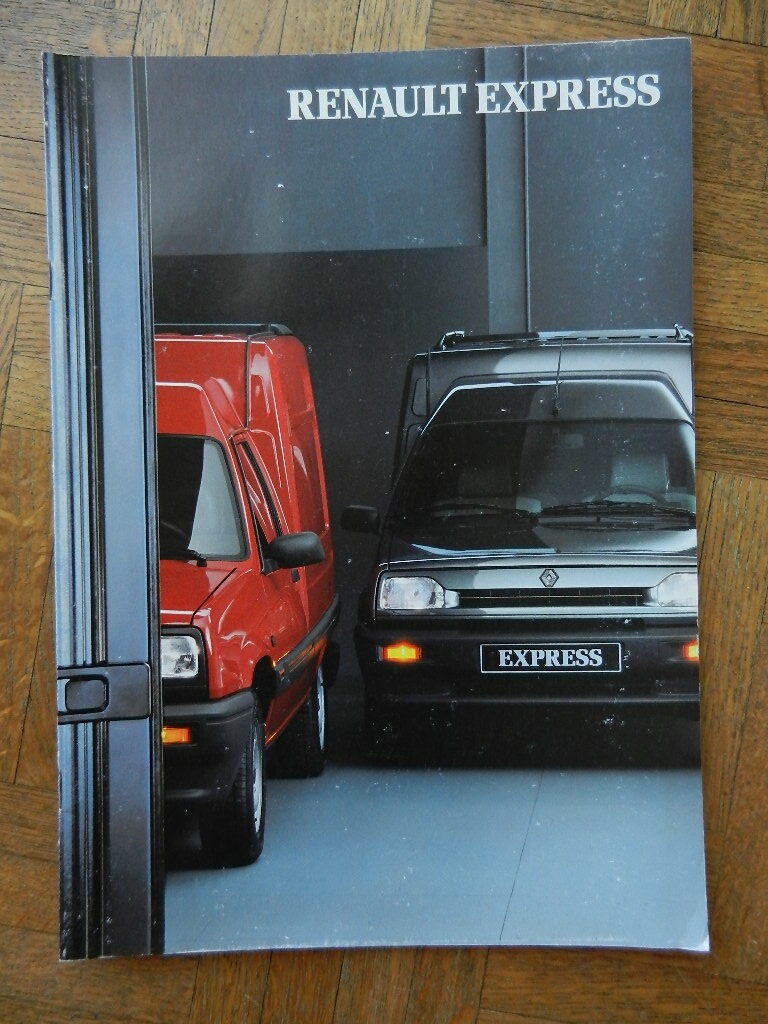 Catalogue Renault Express septembre 1991 AM 92