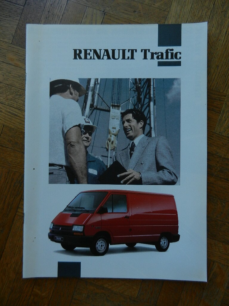 Catalogue Renault Trafic 07 / 1991 AM 92