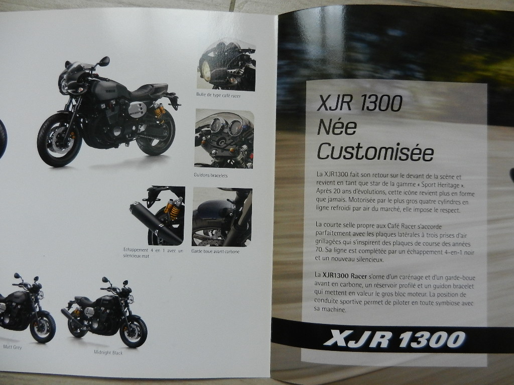 Catalogue Yamaha 2015 XJR 1300 / XJR 300 Racer – Image 2