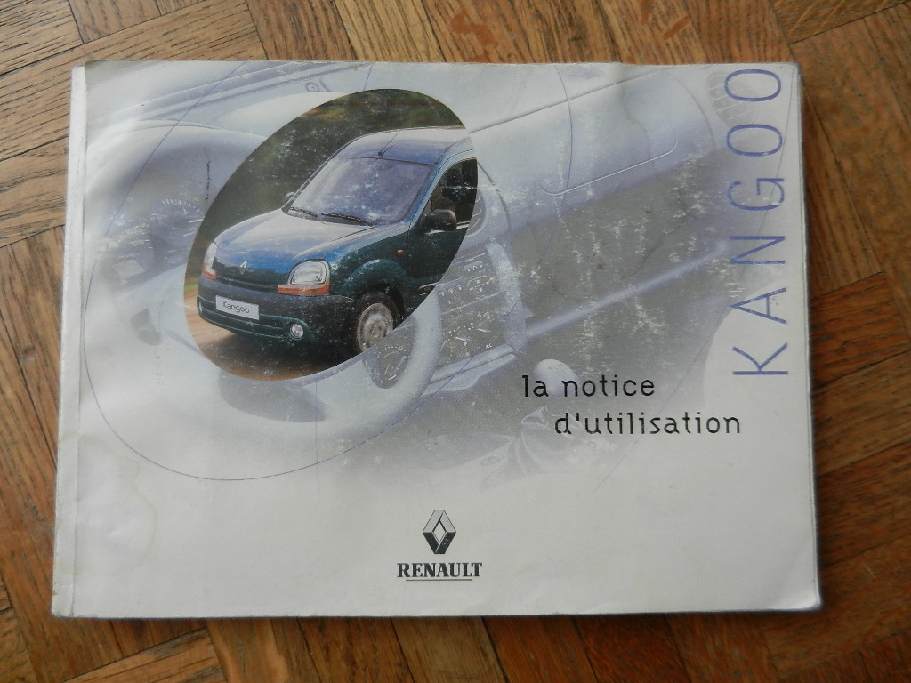 Notice d'utilisation Renault Kangoo 2000
