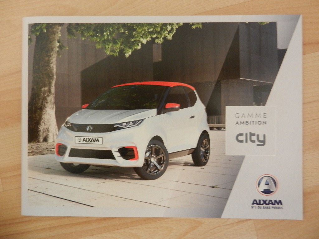 Catalogue Aixam Gamme Ambition CITY 2024