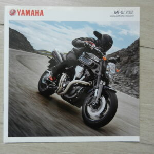 Catalogue Yamaha 2012 MT-01