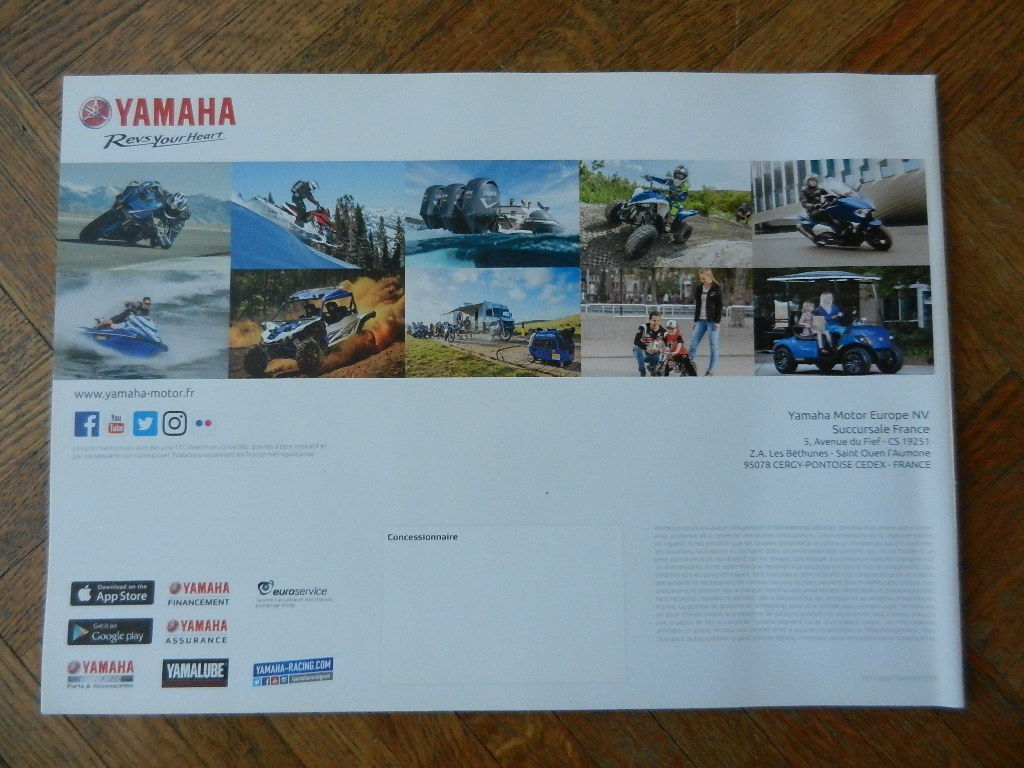 Catalogue Yamaha 2017 Sport Touring – Image 4