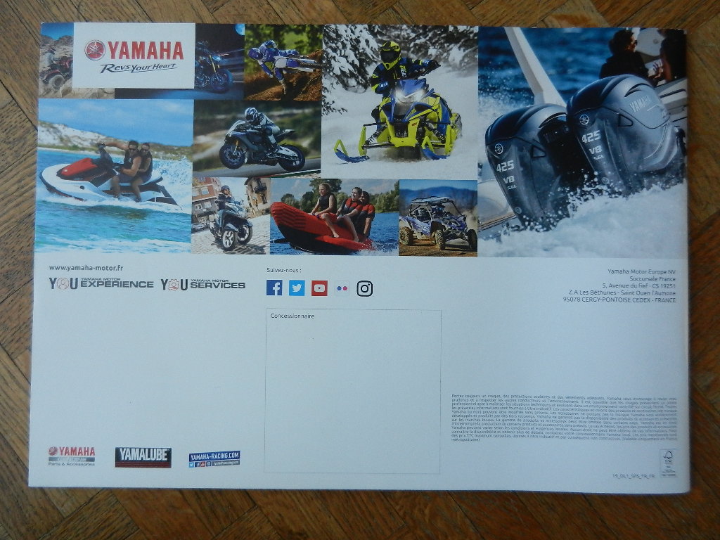 Catalogue Yamaha 2019 Sport Scooters – Image 3