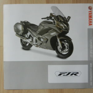 Catalogue Yamaha 2013 FJR1300 Full GT série accessoirisée