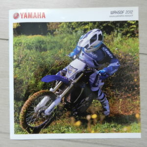 Catalogue Yamaha 2012 WR450F