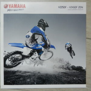 Catalogue Yamaha 2014 YZ250F - YZ450F