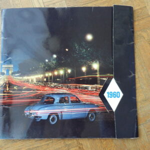 Renault Calendrier 1960 Draeger