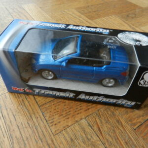 Maisto Transit Authority Peugeot 206 CC bleu