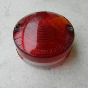 Cabochon feux rouge SCINTEX 2R65
