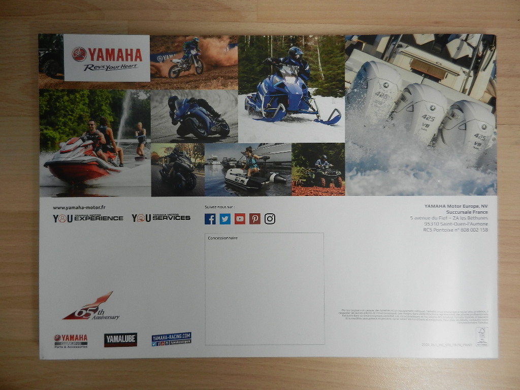 Catalogue Yamaha 2020 Sport Touring – Image 3