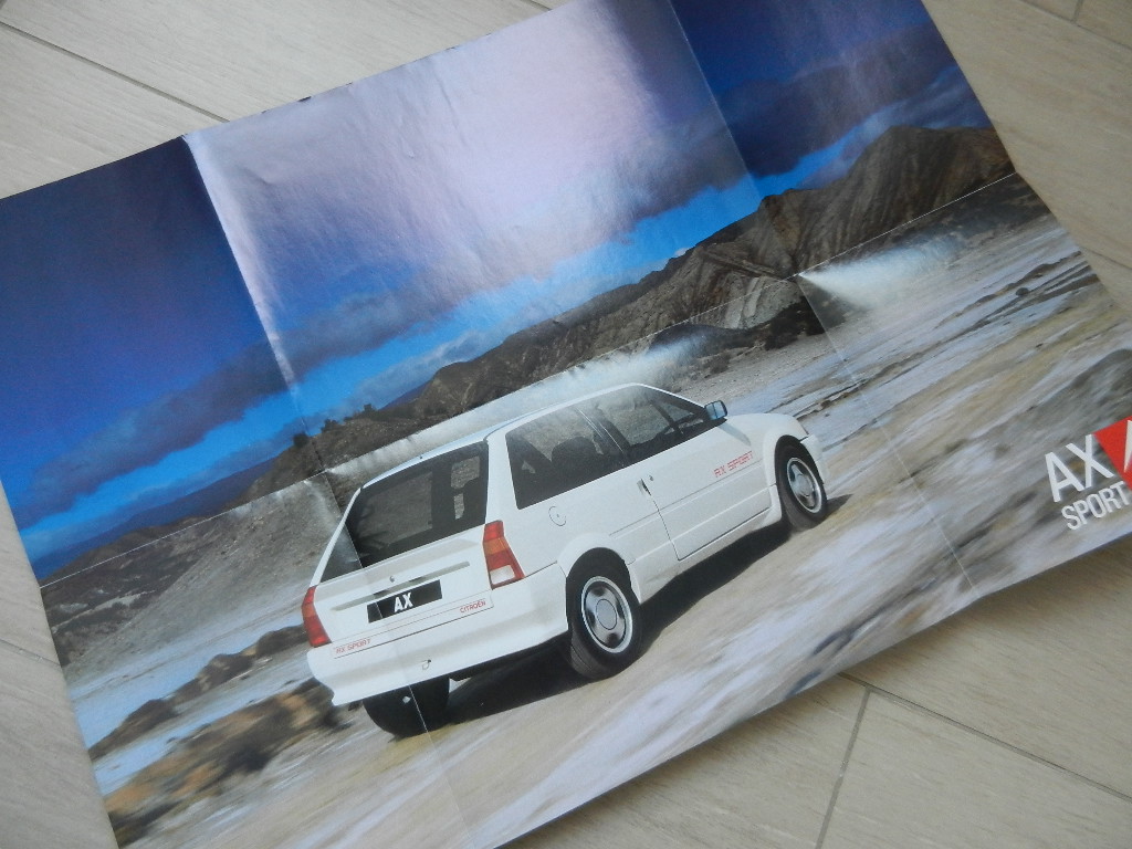 Catalogue Citroën AX Sport 1987 – Image 6