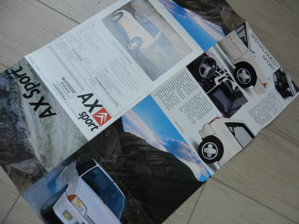 Catalogue Citroën AX Sport 1987 – Image 5