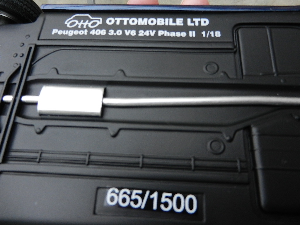 Ottomobile OT 1188 Peugeot 406 3.0 V6 24V berline 1/18 – Image 4