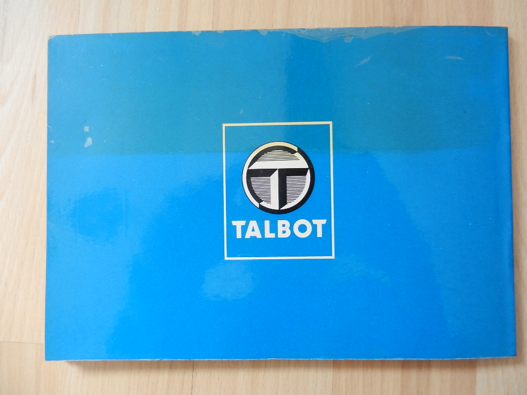 Notice d'utilisation Talbot Solara 1983 – Image 3