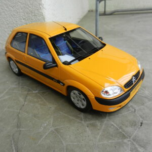 Ottomobile OT 1190 Citroën Saxo Bic 1,4 VTS série 2 jaune Mango 1/18 106 S16