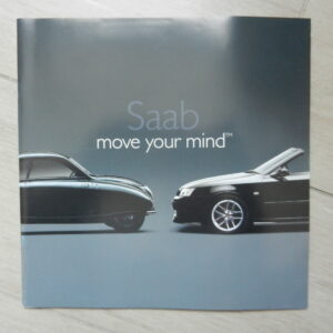 Catalogue SAAB gamme 2004