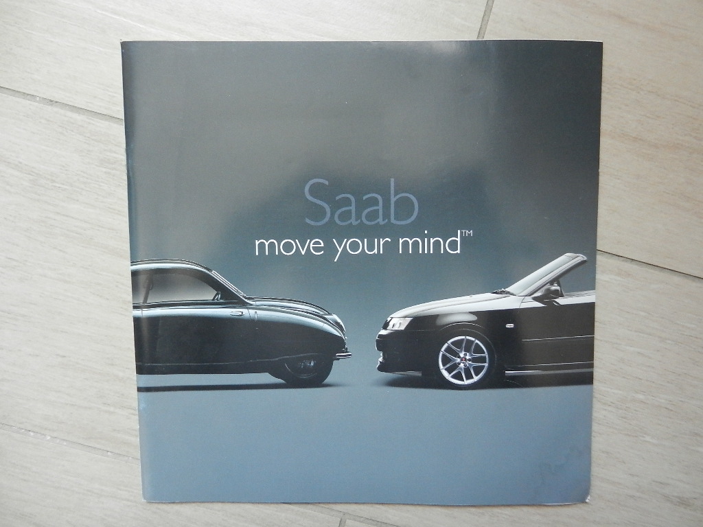 Catalogue SAAB gamme 2004
