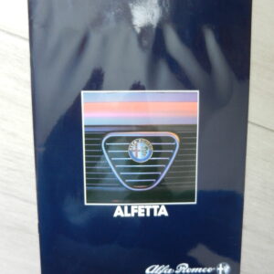 Catalogue Alfa Roméo Alfetta série 3