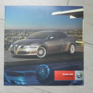 Catalogue Alfa Roméo Gamme 2004