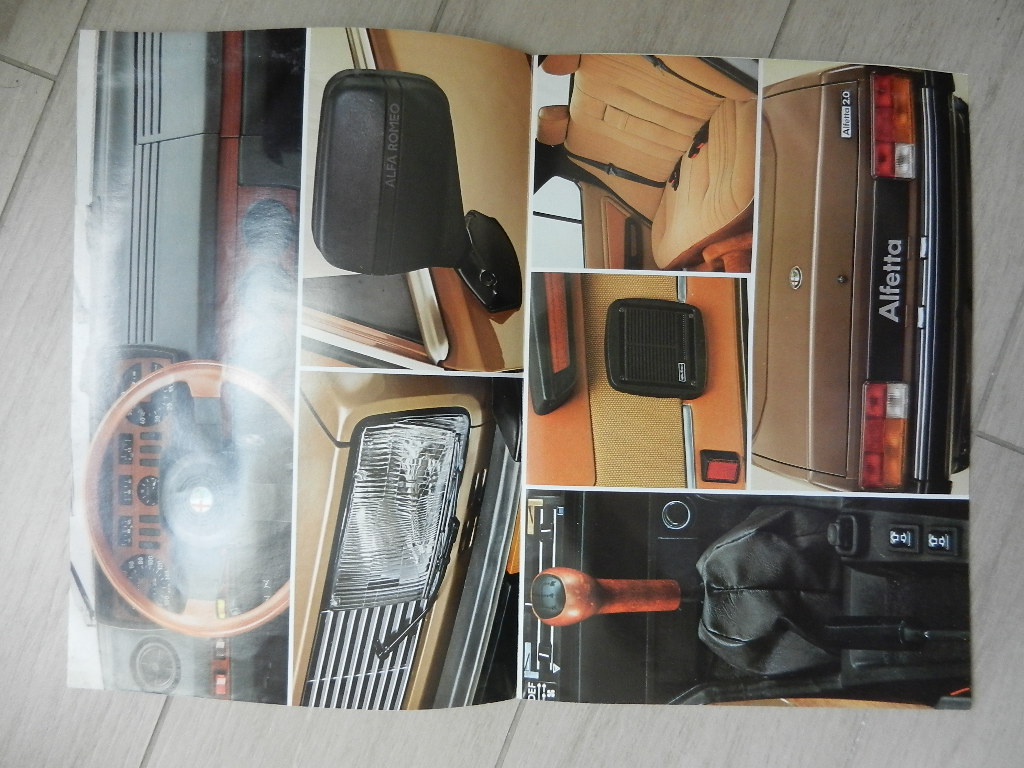 Catalogue Alfa Roméo Alfetta 1982 – Image 2