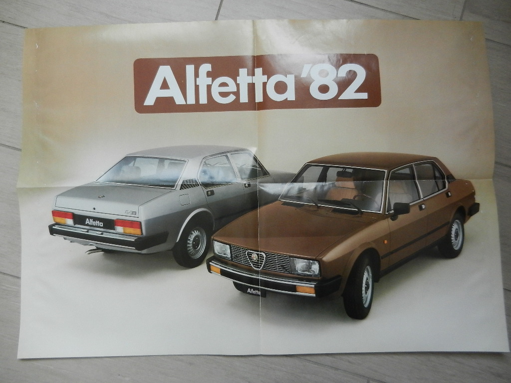 Catalogue Alfa Roméo Alfetta 1982 – Image 3