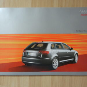 Catalogue Audi A3 Sportback 2005