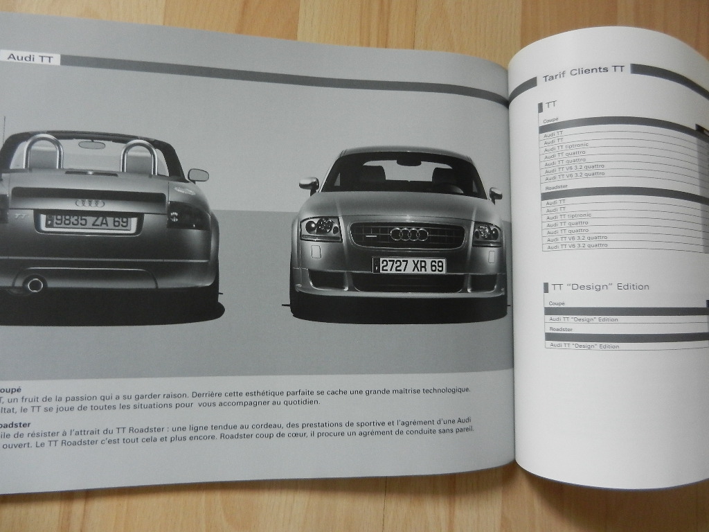 Catalogue Audi Tarif Gamme 2005 – Image 3