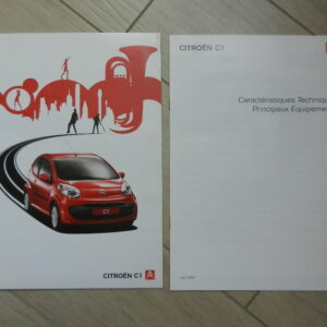 Catalogue Citroën C1 2005