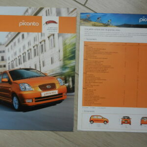 Catalogue KIA Picanto 2004