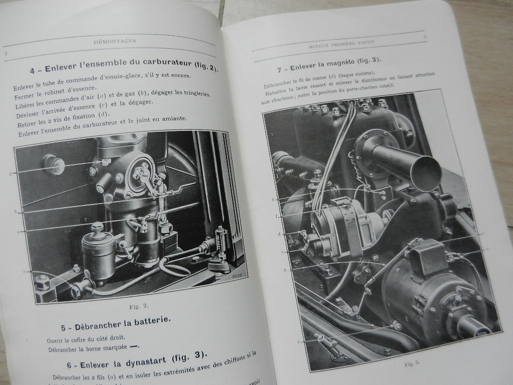 Notice de réparations de la voiture Renault 10 cv type KZ 1928 – Image 3