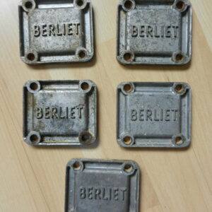 Camoin BERLIET 5 plaques alu moteur