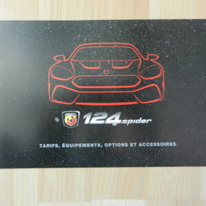 Catalogue Fiat ABARTH 124 Spider 2016