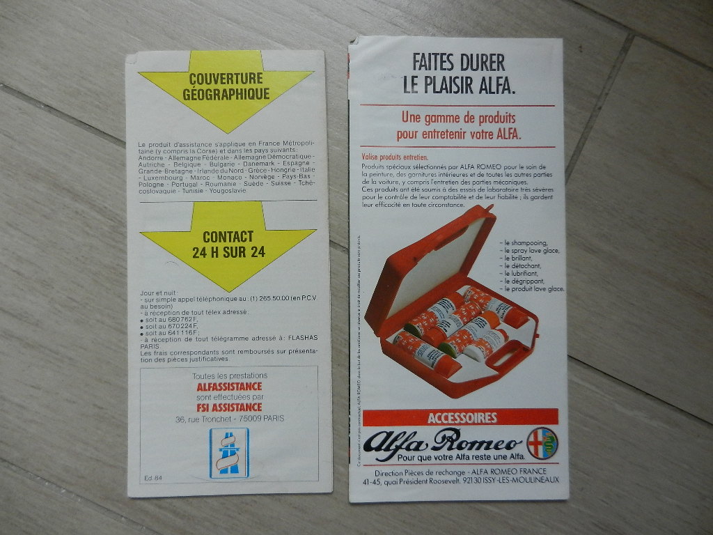Catalogue Alfa Roméo Accessoires – Image 4