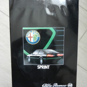 Catalogue Alfa Roméo Alfasud Sprint