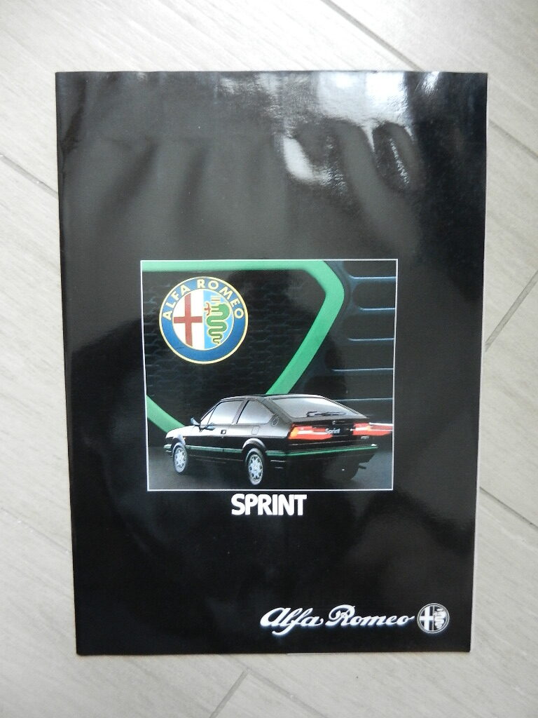 Catalogue Alfa Roméo Alfasud Sprint